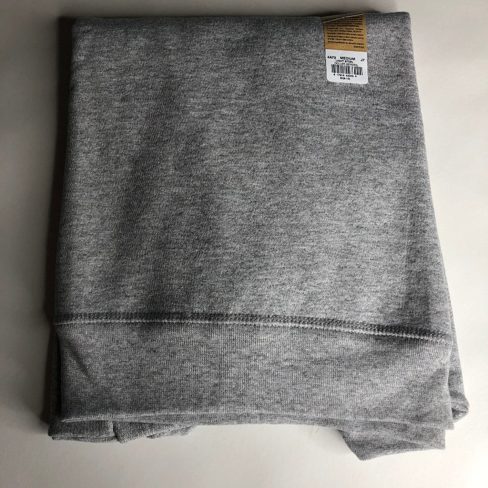 Hanes EcoSmart Ladies Crew Sweatshirt - Light Gray - Picture 2 of 3